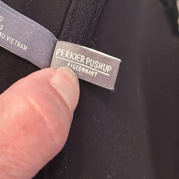 AERIE Perkier Pushup Bra Sized Bikini Top 38D - Picture 8 of 8